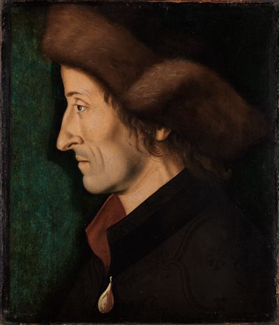 Hans Burgkmair d. Ä. - Bildnis des Sebastian Brant