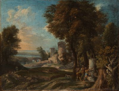 Andrea Locatelli (1695) - Südliche Landschaft
