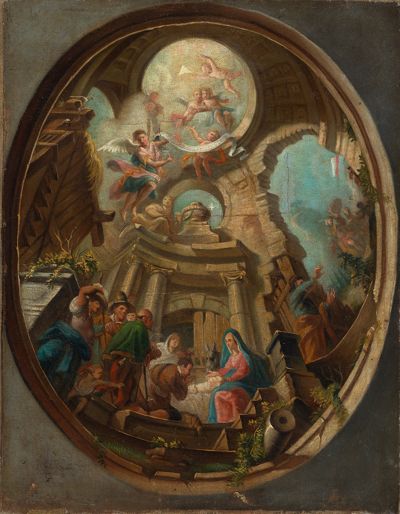 Franz Herrmann - Schulkreis - Anbetung der Hirten