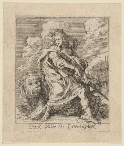 Johann Wilhelm Baur - Forza alla giustizia sottoposta