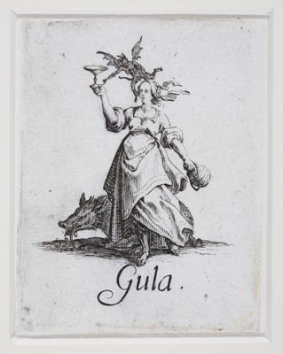 Jacques Callot (1592) - Die Unmäßigkeit (Gula)