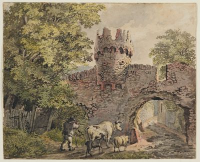 Carl Philipp Fohr - Das Franzosenloch in Leimen