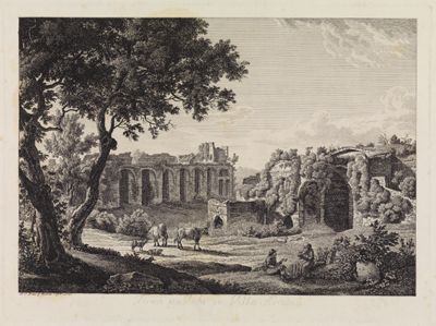 Albert Christoph Dies - Tivoli: die Villa des Hadrian, die große Thermenanlage
