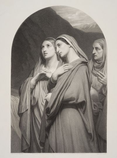 François Girard (1787) - Die Frauen am Grabe