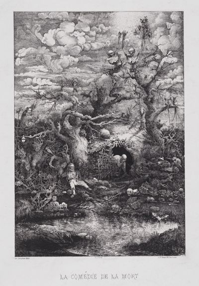 Rodolphe Bresdin - La comédie de la mort