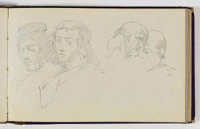 Ernst Schweinfurth - Skizzenbuch aus Italien