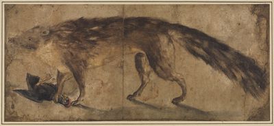 Anonym (16. Jh. D) - Fuchs mit Beute