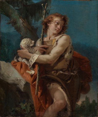 Giovanni Battista Tiepolo - Johannes der Täufer
