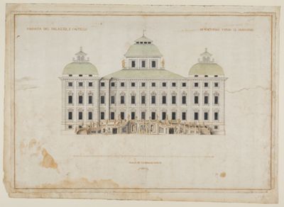 Guarino Guarini - Schloss Racconigi bei Turin