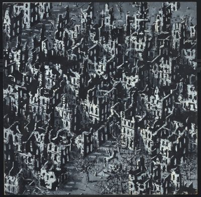 Erwin Spuler - Zerbombte Häuser