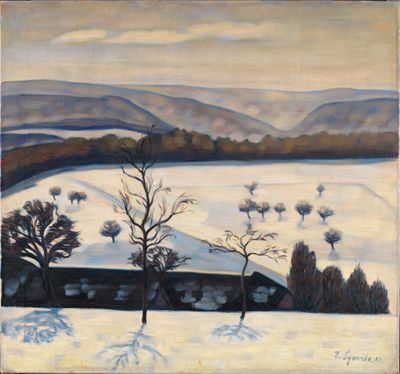 Eugen Segewitz - Winterstimmung im Albtal