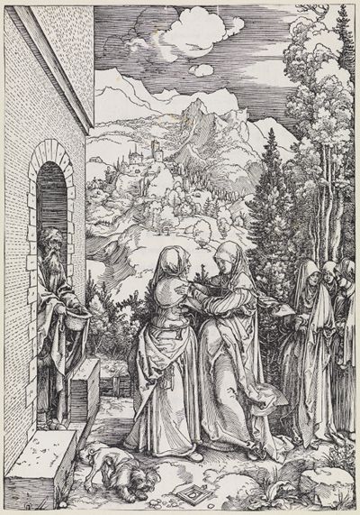 Albrecht Dürer - Die Heimsuchung