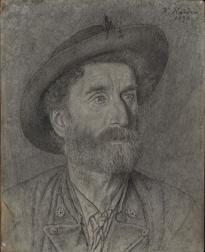 Karl Haider - Bauernkopf