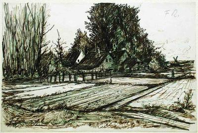 Franz Radziwill - Landschaft bei Varel