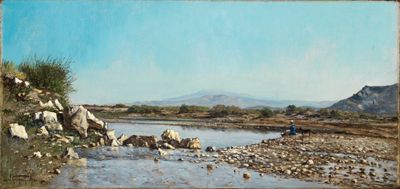 Paul Guigou - Am Ufer der Durance