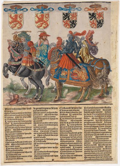 Jacob Cornelisz. van Oostsanen - Floris V, Johann I, Johann II, Wilhelm III