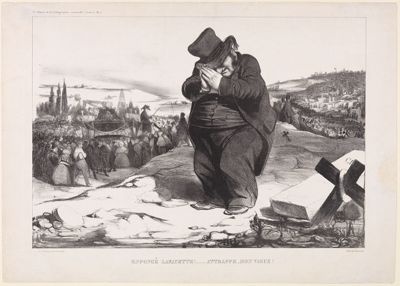Honoré Daumier - Enfoncé LaFayette!...Attrappe, mon vieux!