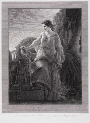 Jakob Felsing - Julia auf dem Balkon erwartet Romeo