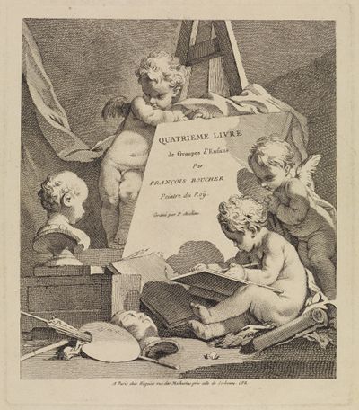 Pierre-Alexandre Aveline - Titelblatt (Quatrieme Livre)