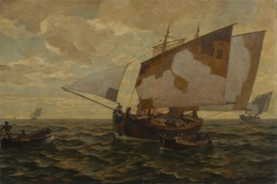 Ludwig Dill - Trabaccolo