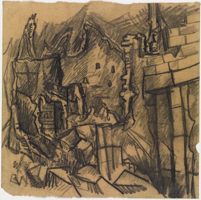 Otto Dix - Haustrümmer