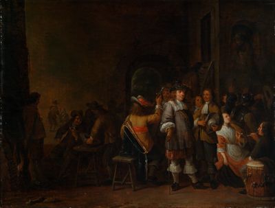 Anthonie Palamedesz. - Soldaten im Quartier