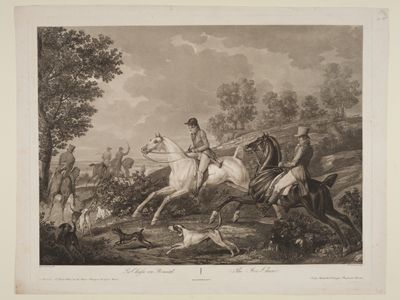 Philibert-Louis Debucourt - Die Fuchsjagd