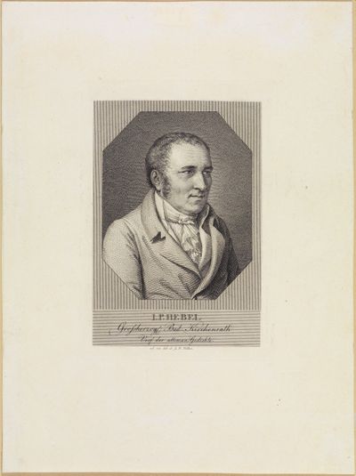 Fr. Müller - Hebel, Johann Peter, 1760-1826. Theologe u. Dialektdichter