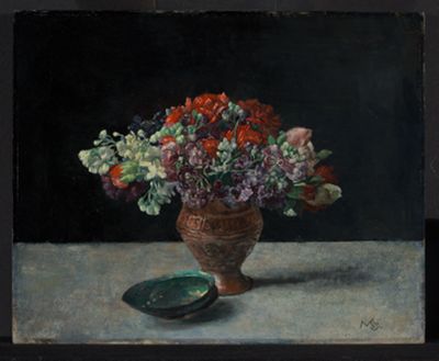 Marie Paquet-Steinhausen - Blumenstillleben