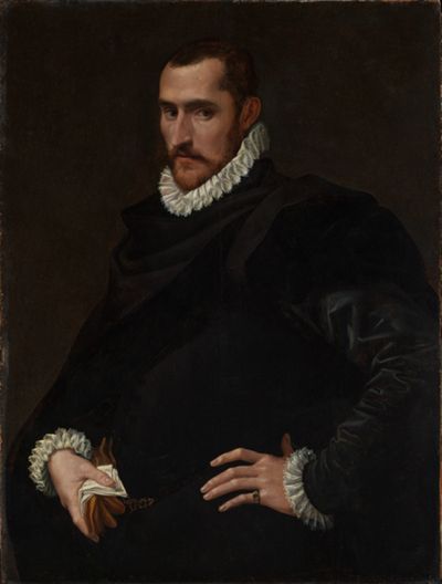 Bartolomeus Passarotti zugeschrieben - Männliches Bildnis