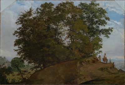 August Lucas - Landschaft bei Darmstadt