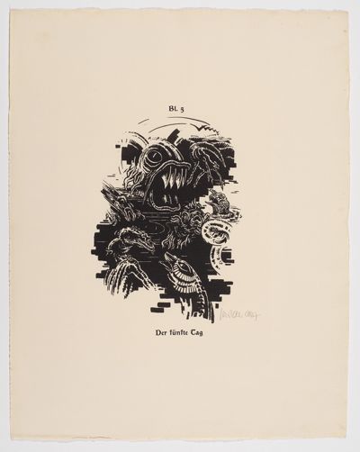 Gustav Wolf - Am Anfang / Genesis, Blatt 5