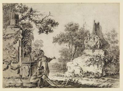 Tiberius Dominikus Wocher - Et in Arcadia Ego