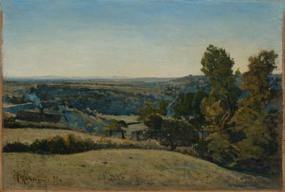 Henri Joseph Harpignies - Französische Landschaft