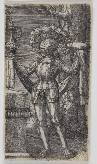 Albrecht Altdorfer - Ritter mit Brot und Wein