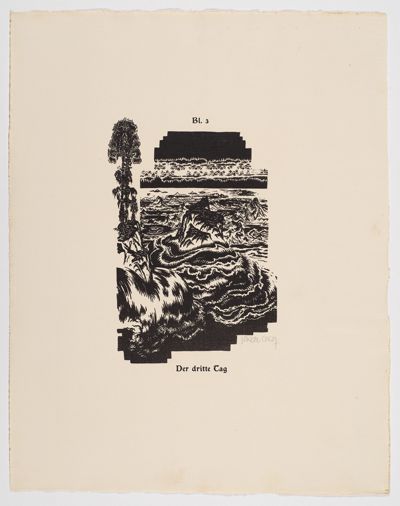Gustav Wolf - Am Anfang / Genesis, Blatt 3