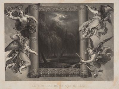 François Garnier (1802) - Das Grab auf St. Helena
