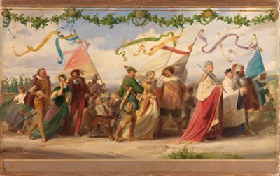 Adolf Schrödter - Triumph des Königs Wein, 5. Bild