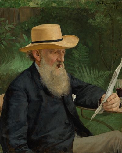 Paul von Ravenstein - Bildnis des Vaters des Künstlers