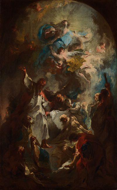Franz Anton Maulbertsch - Die Himmelfahrt Mariens