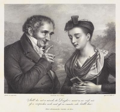 Tobias Hurter - Hebel, Johann Peter; 1760-1826 Theologe und Dichter