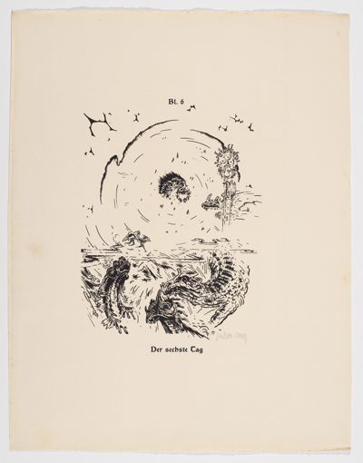 Gustav Wolf - Am Anfang / Genesis, Blatt 6
