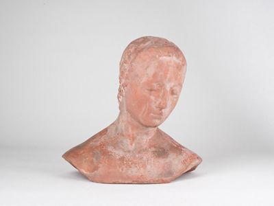 Wilhelm Lehmbruck - Gesenkter Frauenkopf