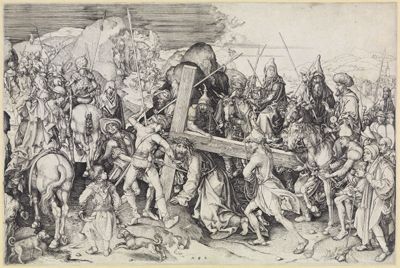 Martin Schongauer - Große Kreuztragung