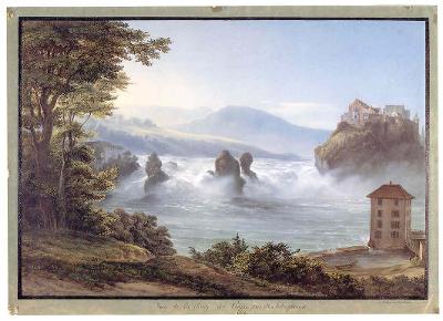 Johann Ludwig Bleuler - Der Rheinfall bei Schaffhausen