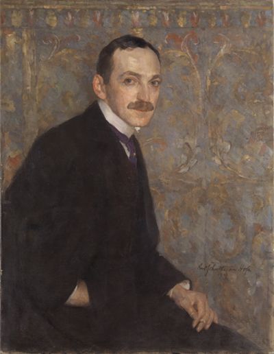 Rudolf Schulte im Hofe - Bildnis Max J. Friedländer