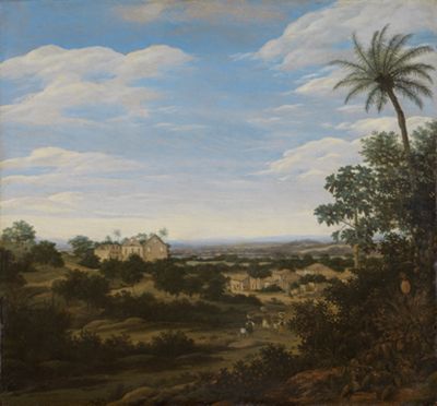 Frans Jansz. Post - Brasilianische Landschaft