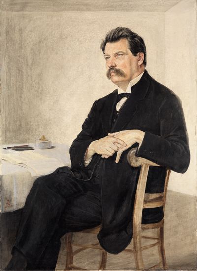 Hans Adolf Bühler - Bildnis Albert Schweitzer