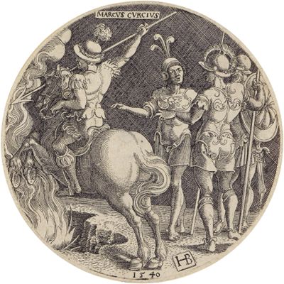 Hans Brosamer - Marcus Curtius