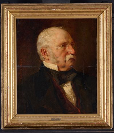 Hans Canon - Bildnis des Großherzoglichen Steueräquators Karl Haberer